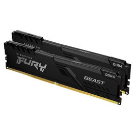 Kingston FURY Beast 32 GB (2 x 16 GB) DDR4 3200 MHz CL16 DIMM Black